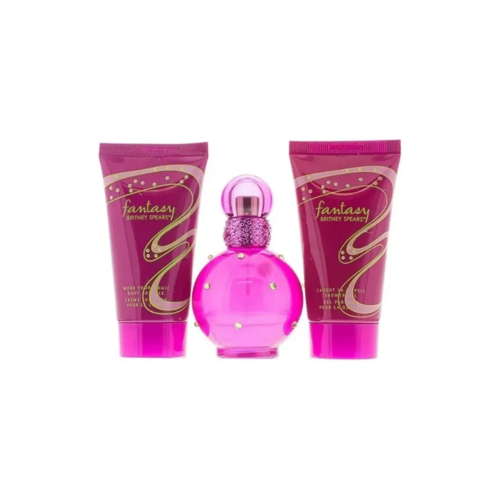 Britney Spears Fantasy EDP + Shower Gel + Body Cream Gift Set for women