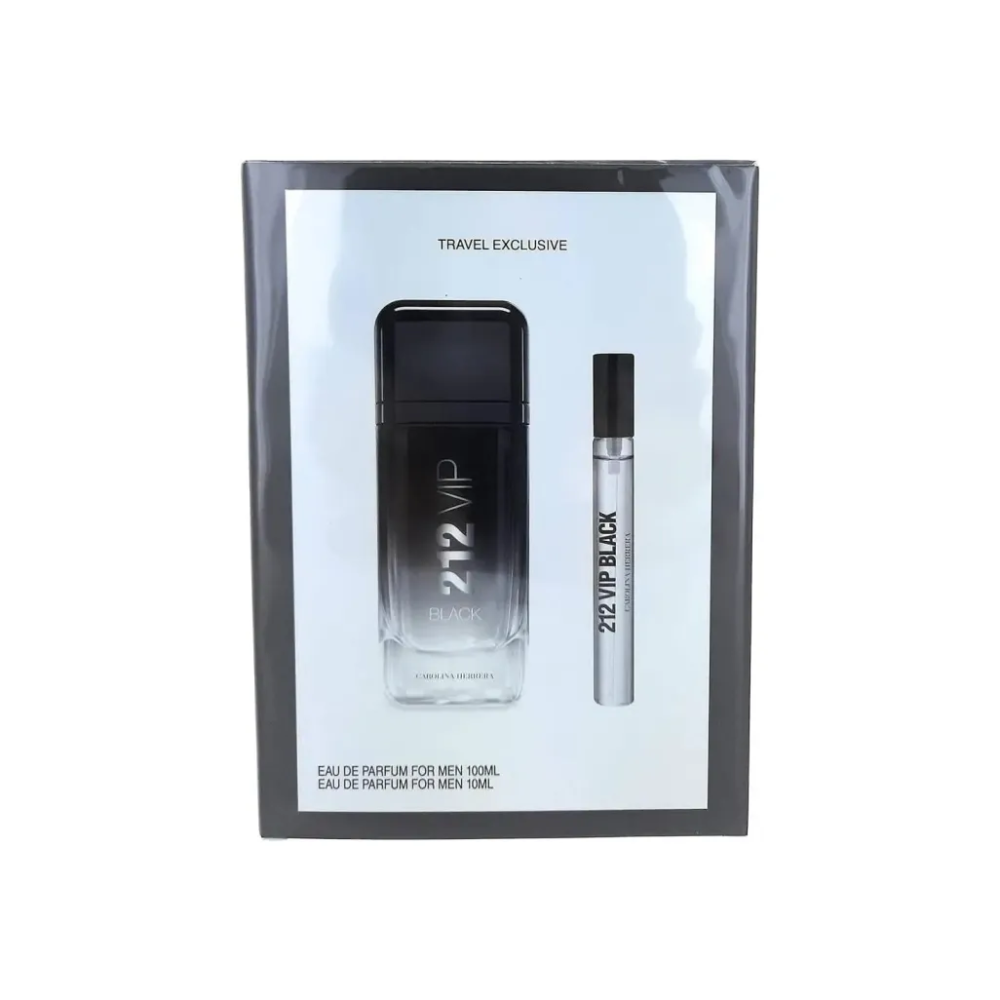 carolina-herrera-212-VIP-black-edp-gift-set-for-men Carolina Herrera 212 VIP Black EDP Gift set for men