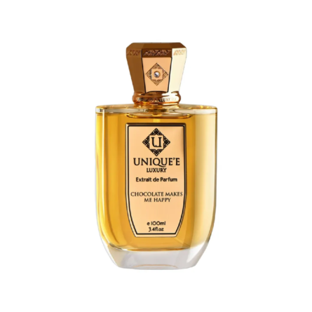 Unique'e Luxury Chocolate Makes Me Happy Extrait De Parfum for men and women
